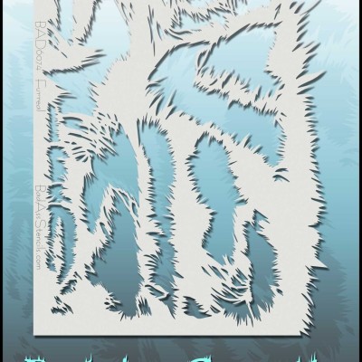 Full Size Bad Ass Stencil 6074